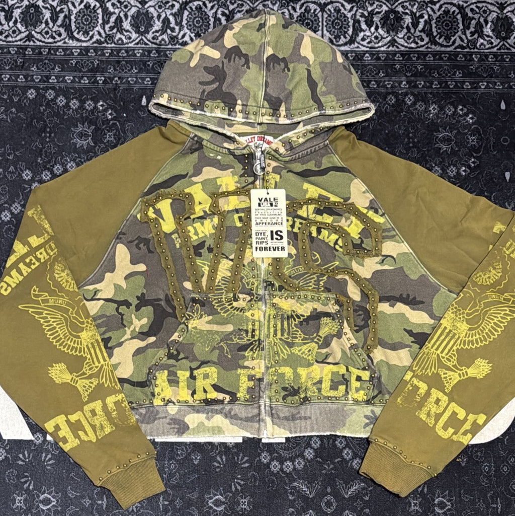 Vale Green Camo Hoodie