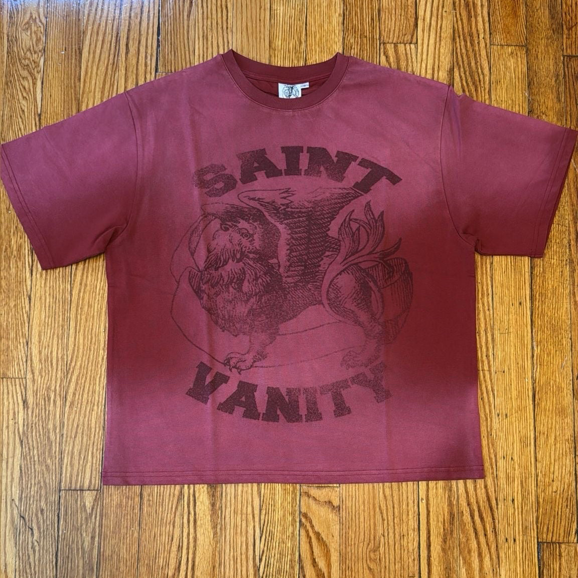 Saint Vanity Burgundy T-Shirt