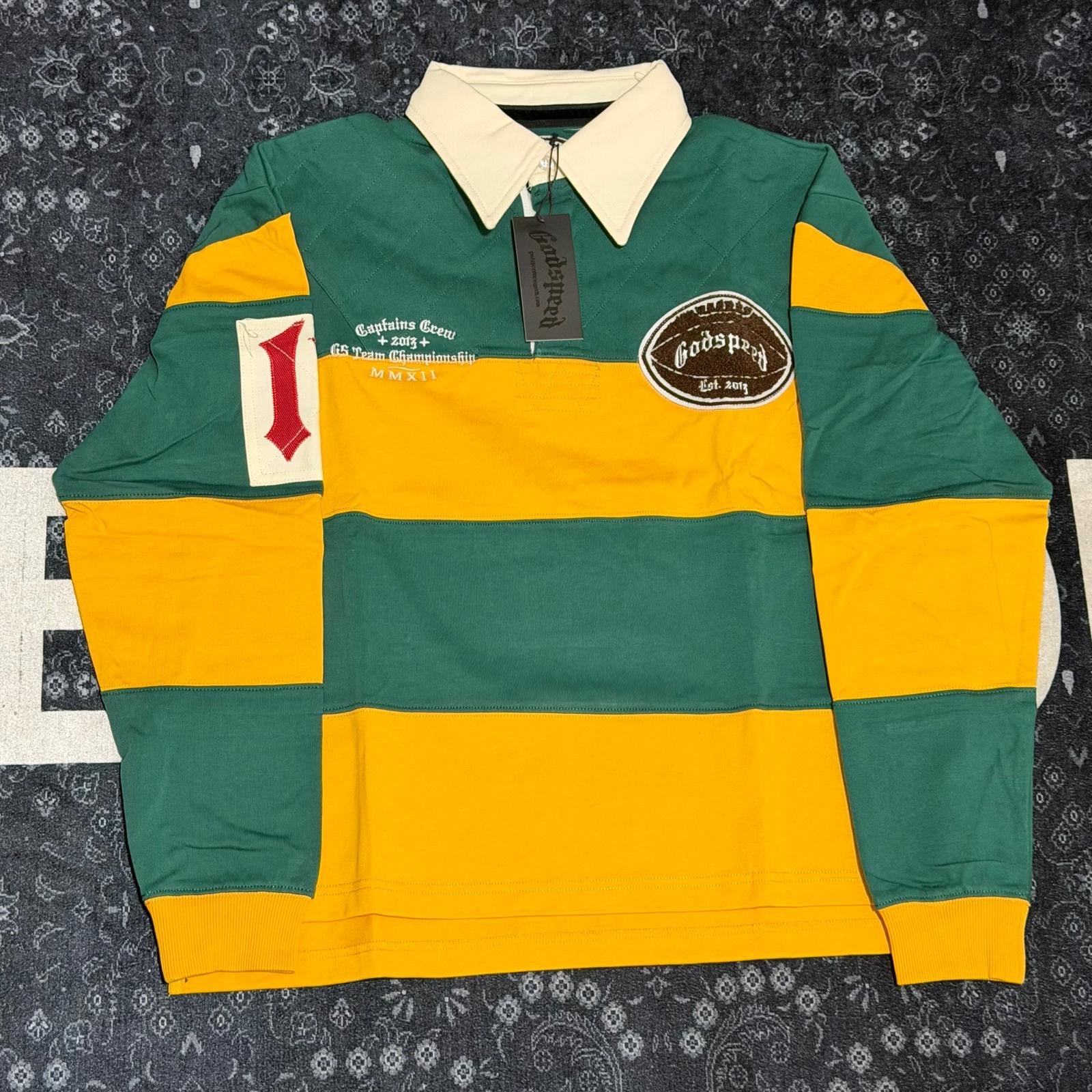 Godspeed Classic Field Rugby Green/Yellow