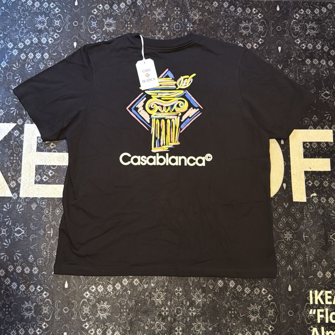Casablanca Black Throphy T-Shirt