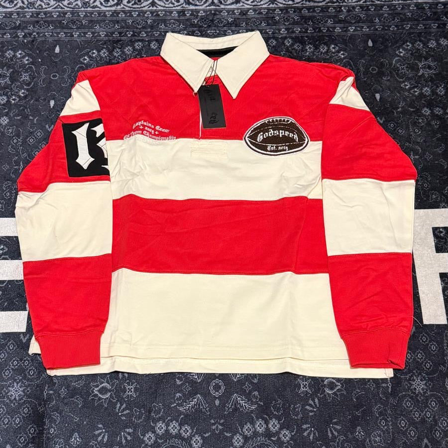 Godspeed Classic Field Rugby Cream/Red