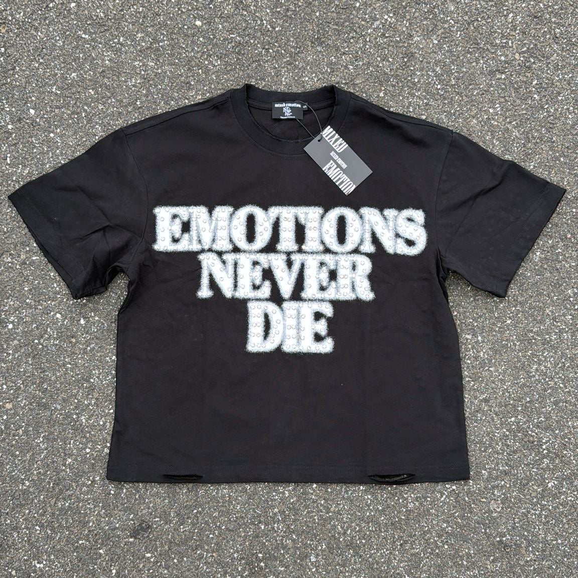 Mixed Emotions Black & White T-Shirt