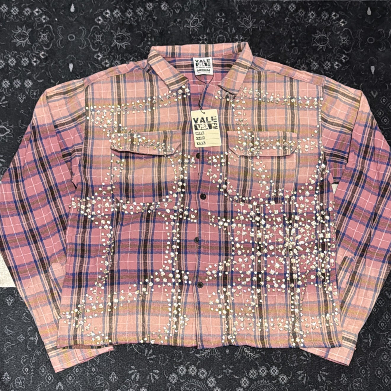 Vale Flannel Pink Shirt