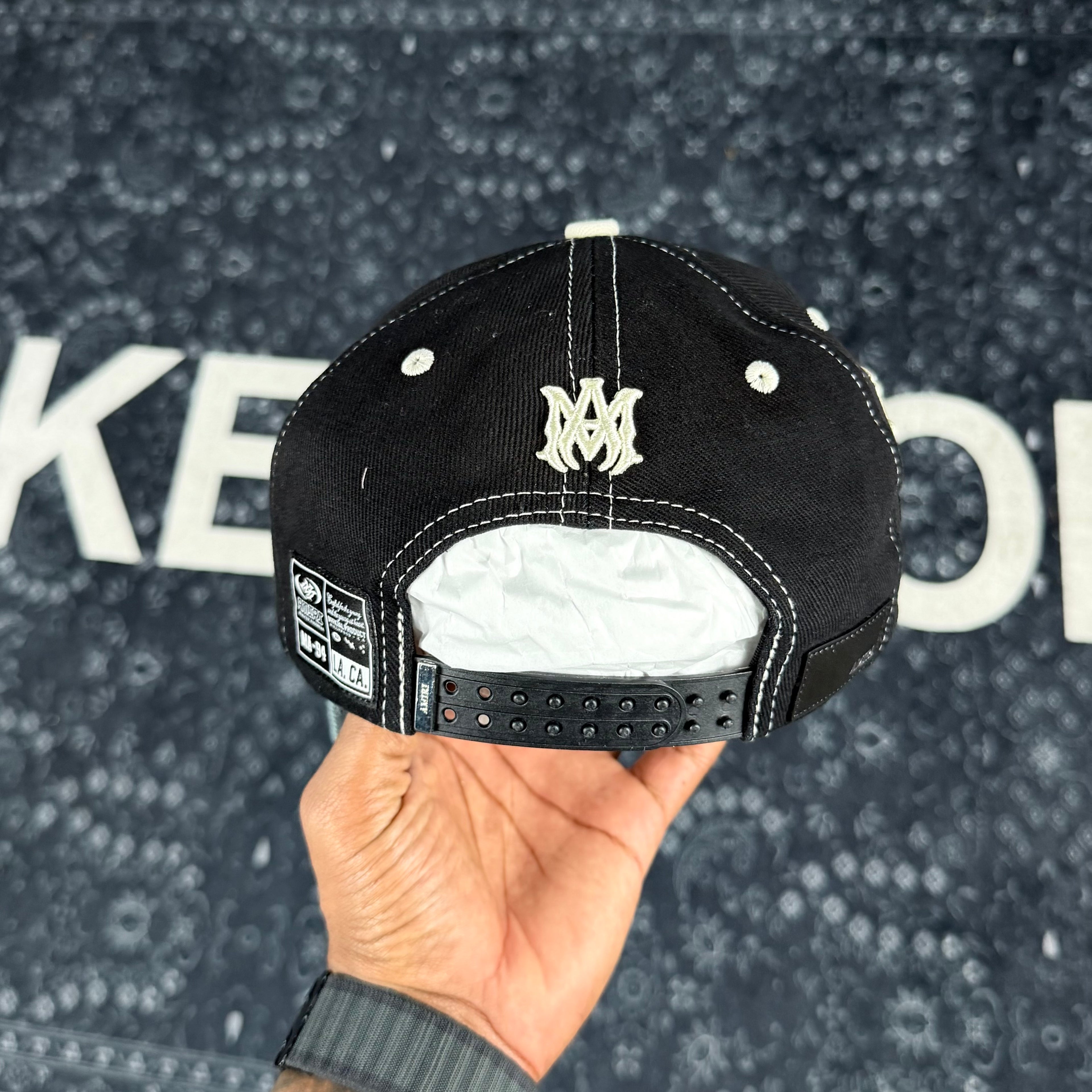 AMIRI
Black 'Amiri Sport' Cotton Cap