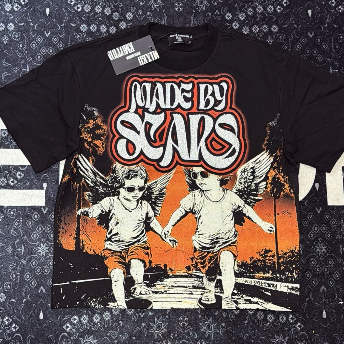 Mixed Emotions Two Angels T-shirt