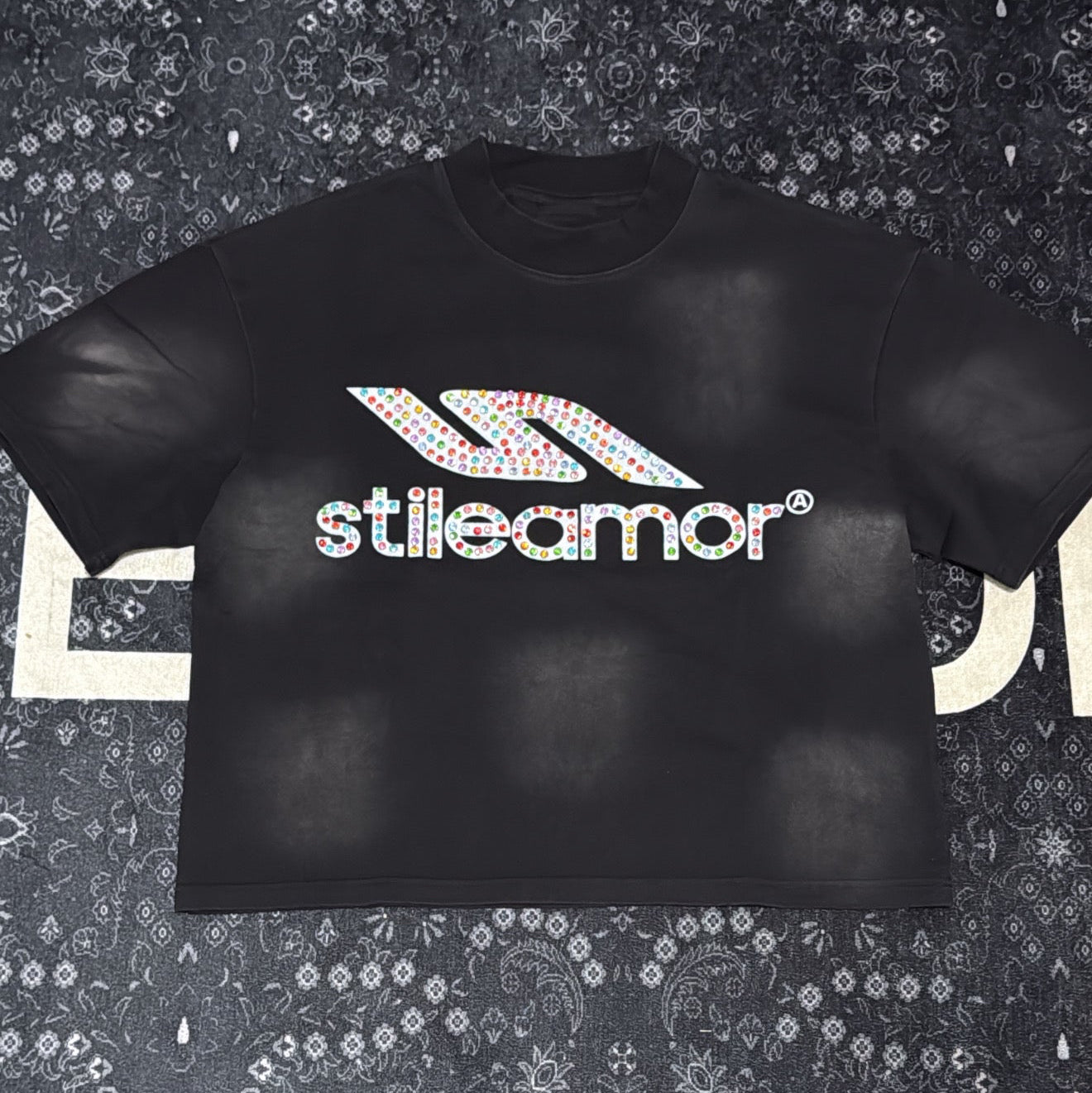 StileAmor "Logo" Black Tshirt