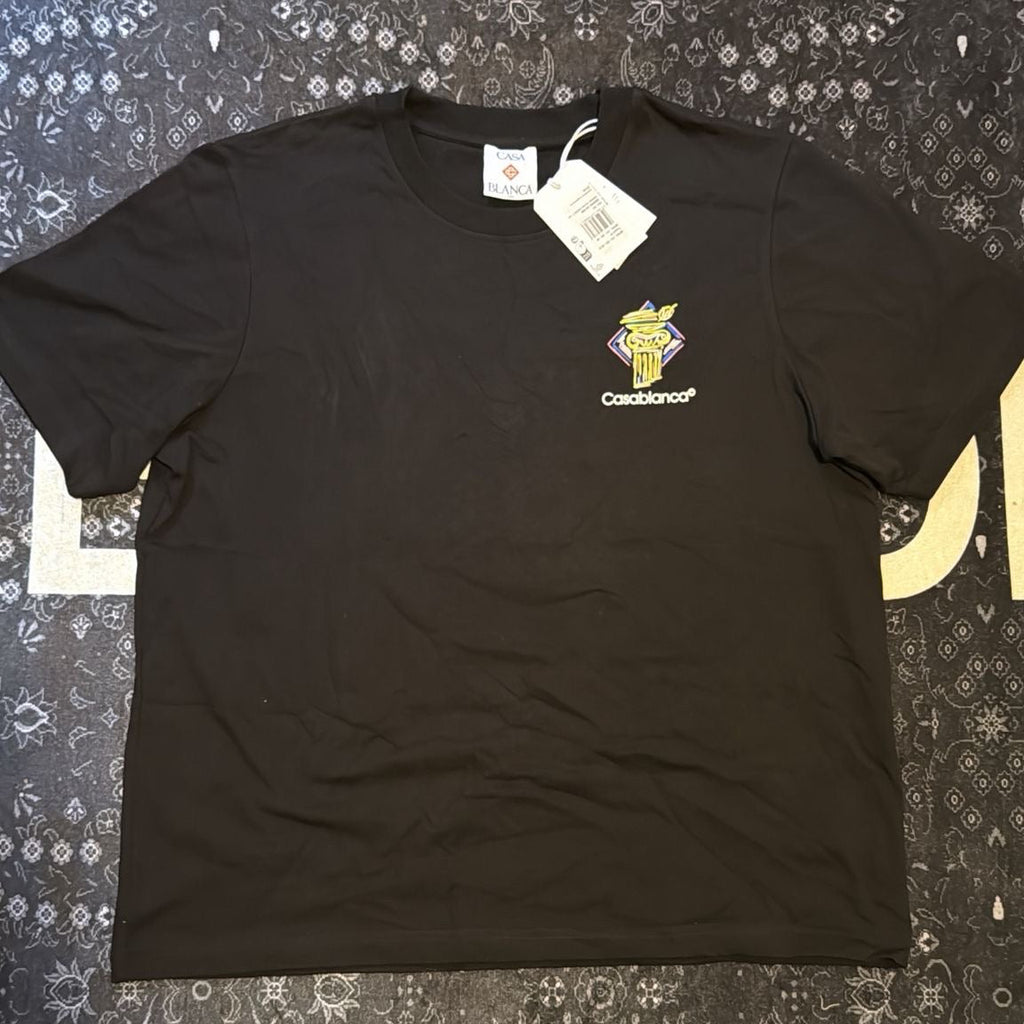 Casablanca Black Throphy T-Shirt