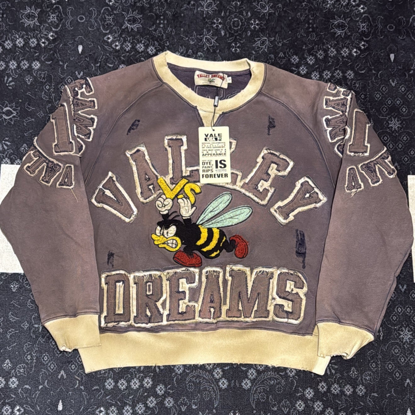 Vale "Valley Dreams" Purple Sweater