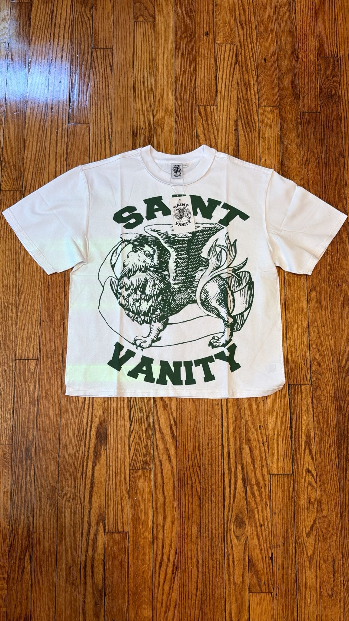 Saint Vanity White & Green T-Shirt