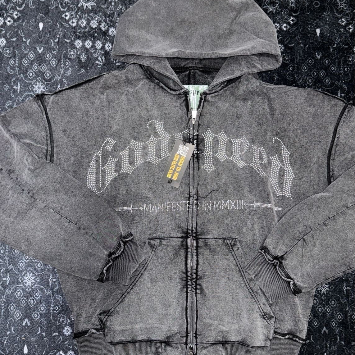 Godspeed Gray Hoodie