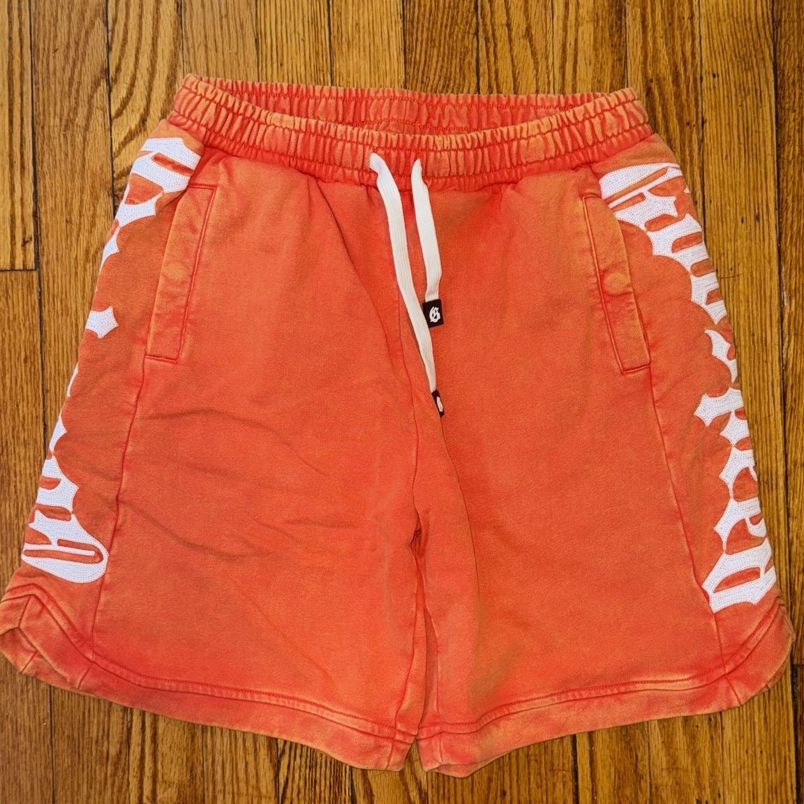 Godspeed Orange & White Shorts