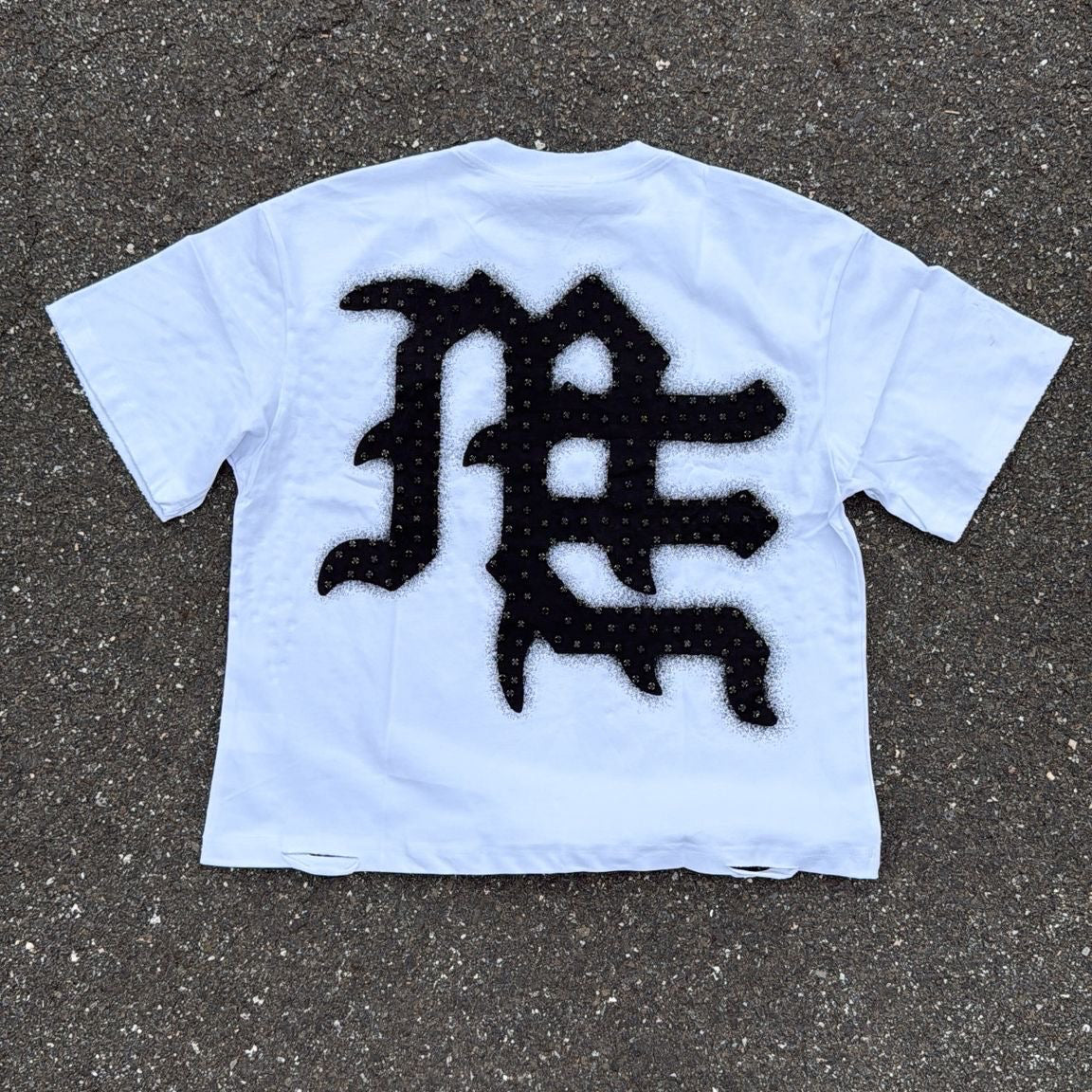 Mixed Emotions White & Black T-Shirt