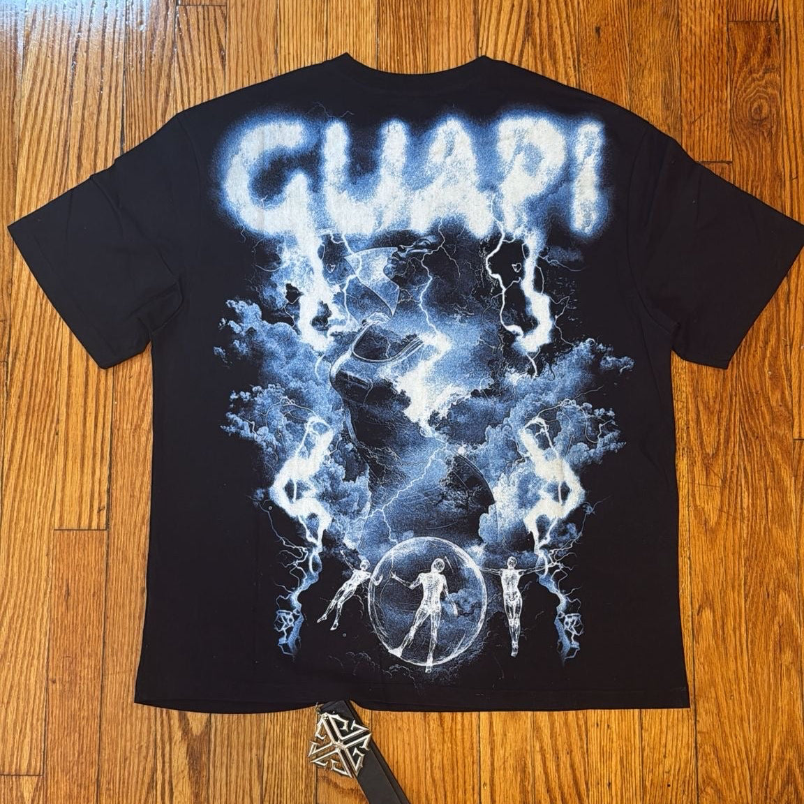 Guapi Black & Gray Robot T-Shirt